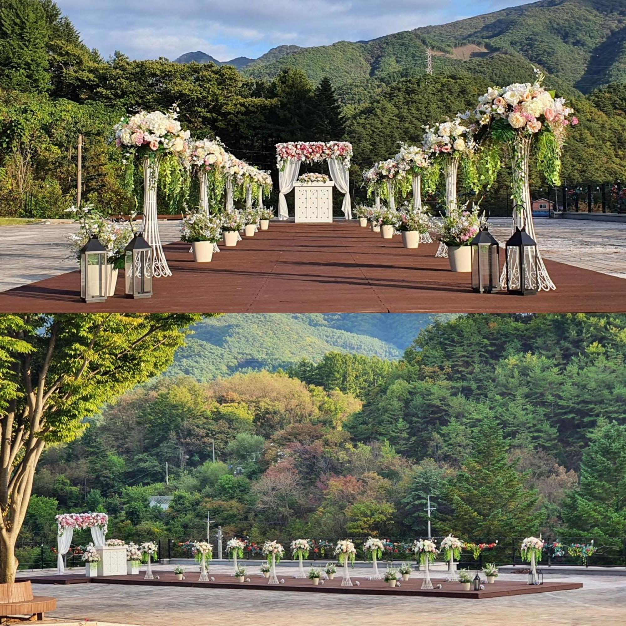 Yeongwol Taehwasan Village Experience Pension Exterior photo